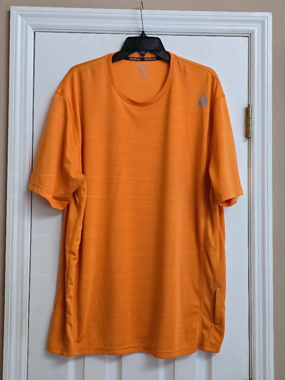 Men's Reebok Speedwick Performance T-Shirt Men's 2XL Orange Short Sleeve